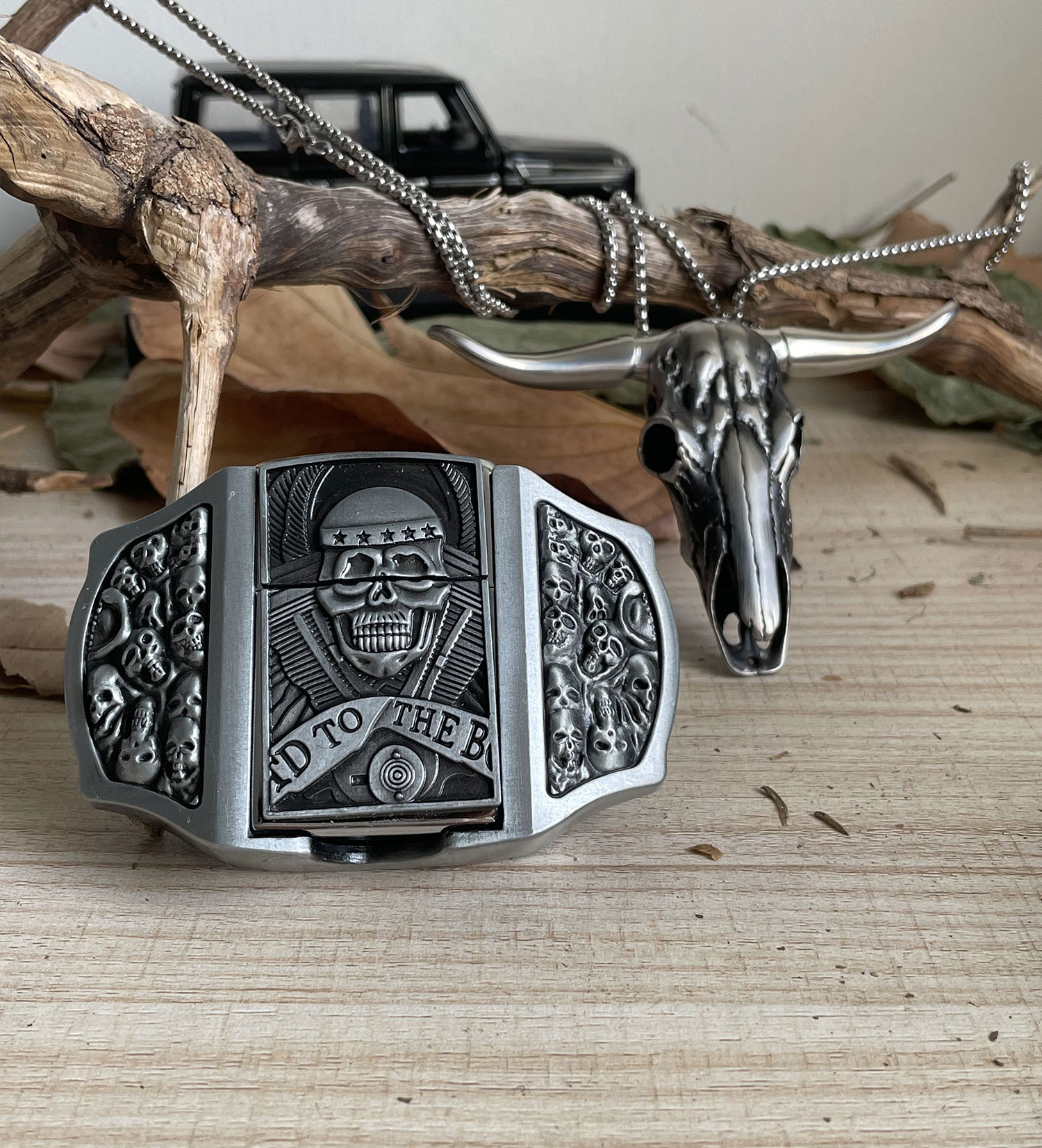 Belt buckle belt lighter Western Belt Buck