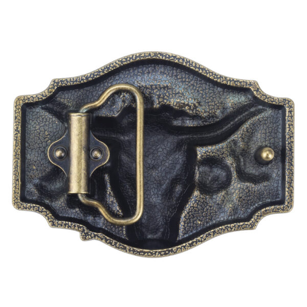 thumbnail image 2 of Gold Large Animal Western Belt Buckle For Men 2 of 11